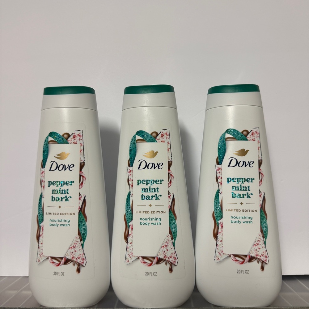 Dove Peppermint Bark Nourishing Body Wash - Limited Edition